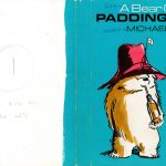 An early cover layout for A Bear Called Paddington by Michael Bond, published by Collins in 1958.