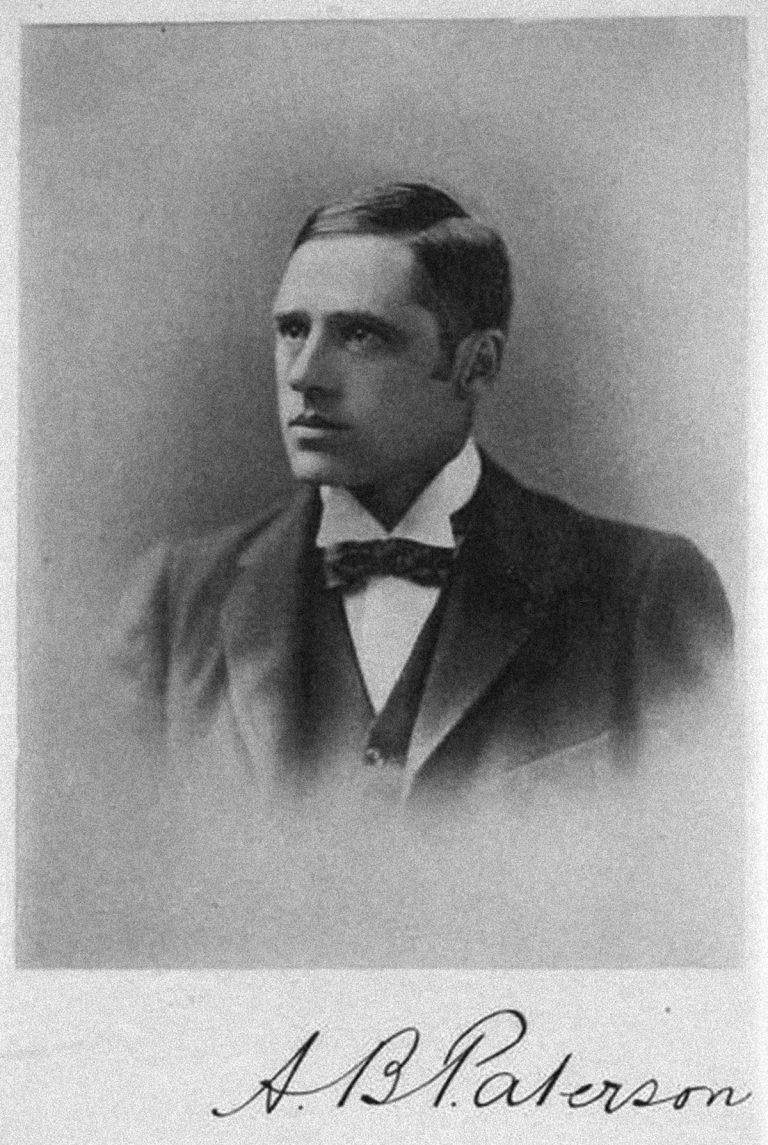 Australian author Banjo Paterson, best known for writing “The Man from Snowy River.”