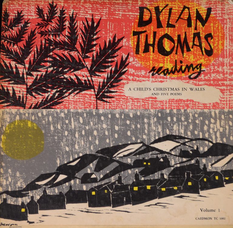 Dylan Thomas Reading A Child's Christmas in Wales LPCover