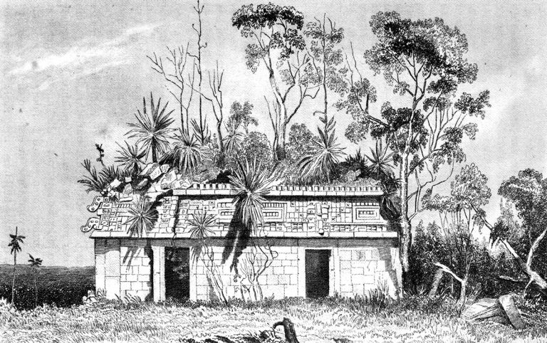 Illustration from Incidents of Travel in Yucatán (1843).