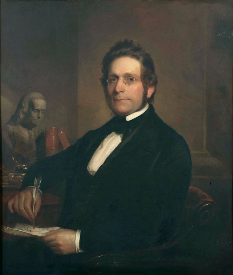 Official City Hall portrait of James Harper