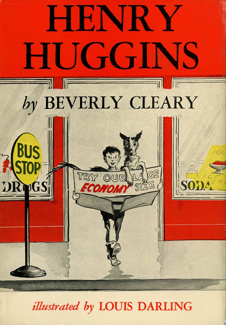 Henry Huggins by Beverly Cleary. Illustrated by Louis Darling (Cover)