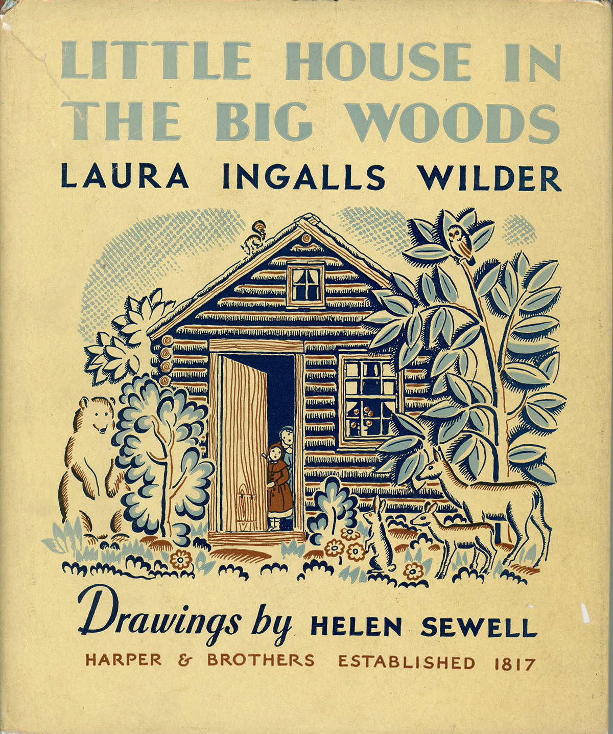 1932: Laura Ingalls Wilder publishes Little House in the Big Woods