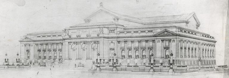 New York Public Library at 42nd Street Rendering (Creative Commons License)