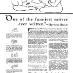 An advertisement for Is Sex Necessary? by James Thurber and E. B. White, published in The New York Times on January 19, 1930.