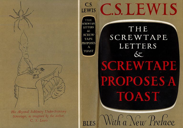 A 1961 edition of The Screwtape Letters by C. S. Lewis.