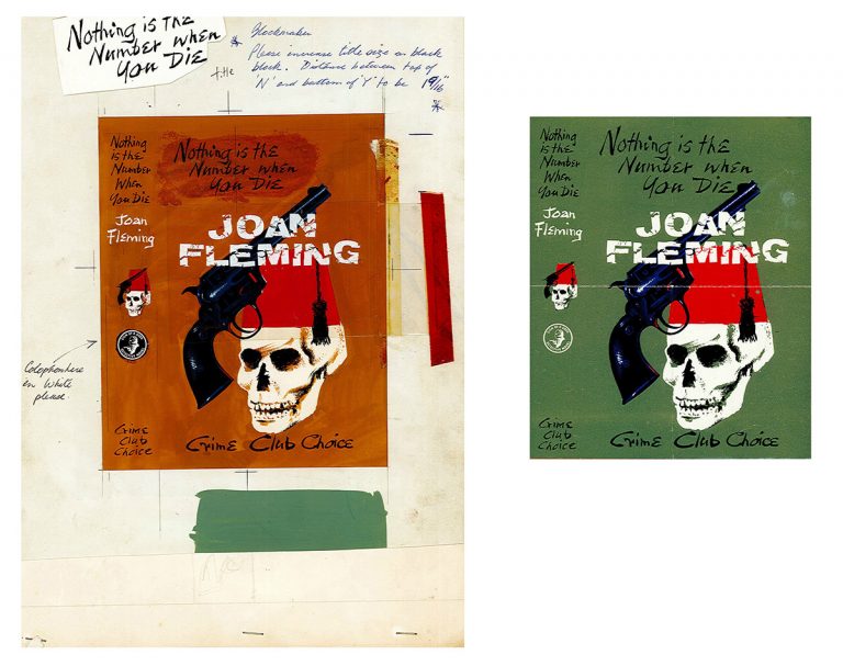 Original cover design for a Collins Crime Club title