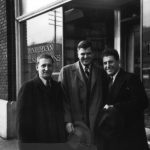 Bernie and Pat Zondervan outside their Grand Rapids headquarters