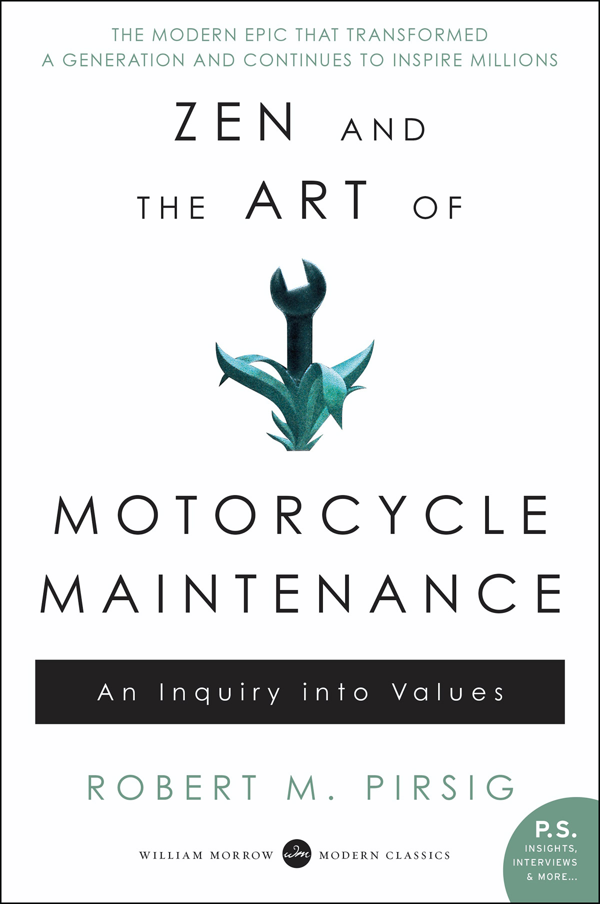 Zen and the Art of Motorcycle Maintenance HarperCollins Publishers